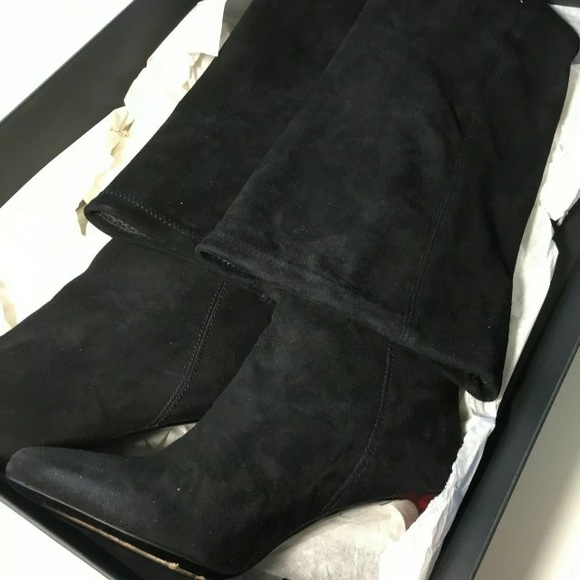 Balmain x H&M over the knee suede boots - Picture 3 of 9